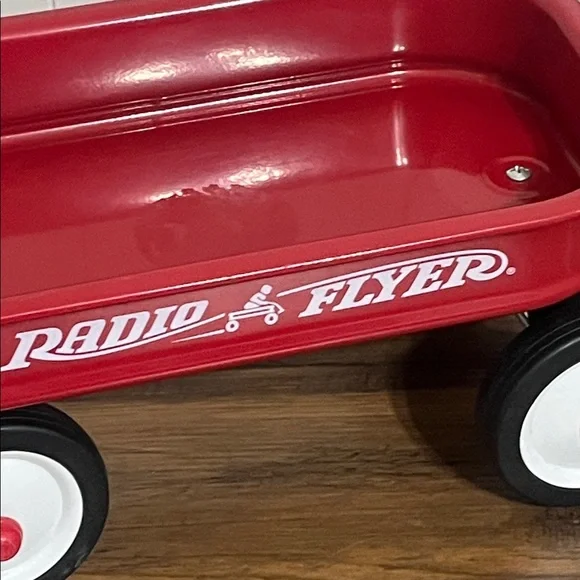Radio Flyer Red Mini Toy Wagon 12.5” - Picture 2 of 12